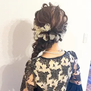 ロング ヘアメイク MEGUのヘアスタイル