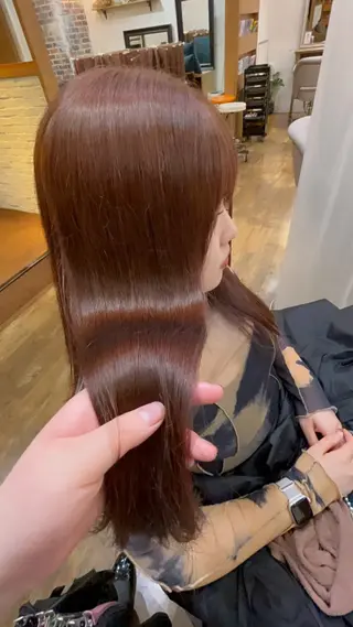 ロング カラー Cielo 🐈‍⬛ sawa 🐈‍⬛のヘアスタイル