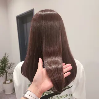 カラー セミロング シールエクステ🎀 ホシノ🕒ユウカのヘアスタイル