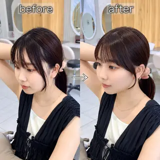 ミディアム 市原 大翼のヘアスタイル