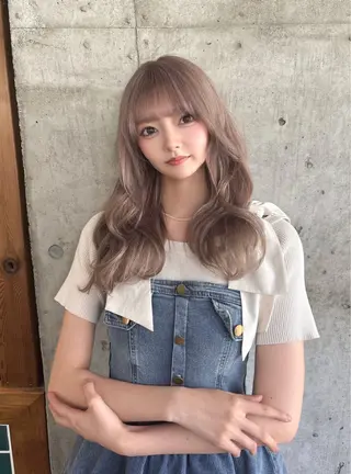 ロング カラー 🧡カラー特化💜 鈴木凱人🤍のヘアスタイル