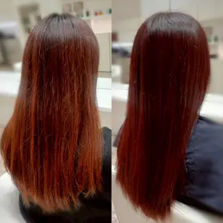 カラー ソウワ ヒナコのヘアスタイル