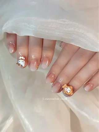 ネイル Lavender nail·中島公園のネイルデザイン