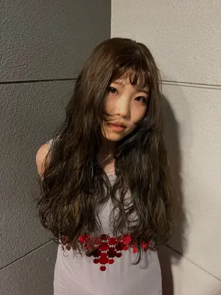 ロング カラー にこ / ボブカットのヘアスタイル