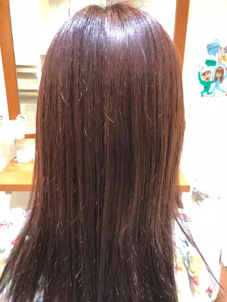 セミロング カラー 萩原 凌✄のヘアスタイル