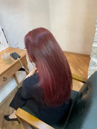 カラー LITTLE SORAのヘアスタイル