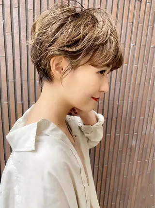 ショート 似合わせカット/ レイヤーカット/新谷のヘアスタイル