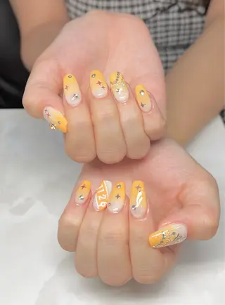 ネイル AISAフィル× ハードモチ最強のネイルデザイン