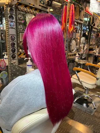 ロング カラー KOYA コヤのヘアスタイル
