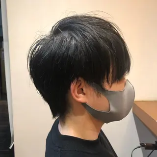 ショート メンズ 高山🐬髪質改善 池袋で縮毛矯正のヘアスタイル