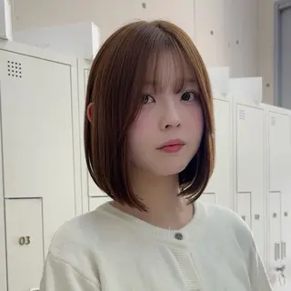 ショート きら🎀ボブ/ 透明感カラーのヘアスタイル