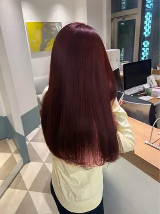 セミロング カラー reimi 表参道🍒のヘアスタイル