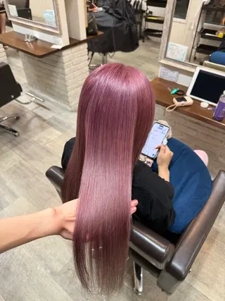 カラー 山内 星愛🫧のヘアスタイル