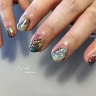ネイル freex nail /ニュアンス/個性派のネイルデザイン