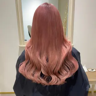 ロング カラー MOE🐈⬛🎀 エクステ/ワンホンのヘアスタイル
