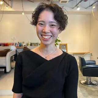 パーマ ORe'S HAIR BE　GLaDまなみのヘアスタイル