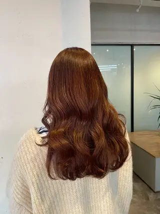 カラー ハイトーンカラー🩵 指名多数💗横山聖奈のヘアスタイル