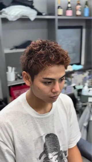 メンズ 菅 桜介のヘアスタイル