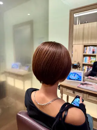 ショート 安部 流唯のヘアスタイル