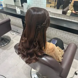 ロング ヘアアレンジ 🎀ヘアアレンジ 🎀ななみのヘアスタイル