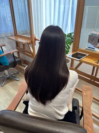 ロング RINNO🌷透明感 カラー/髪質改善のヘアスタイル