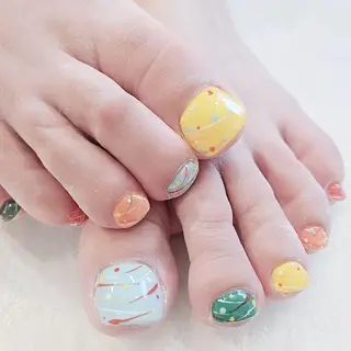 ネイル 手描きアート&推し活 🌟Wisteriaのネイルデザイン