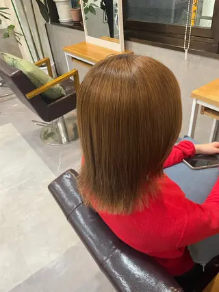 ミディアム 💌ᩚ髪質改善/縮毛 /セイカ🪽ྀིのヘアスタイル