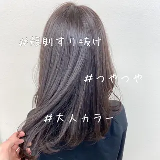 ミディアム カラー パーマ ヘアアレンジ メンズ キッズ ネイル マツエク・マツパ 当日予約⭕️ JUNYAのヘアスタイル