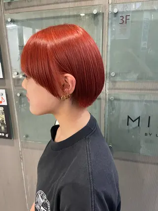 ショート カラー 🌈レイヤーカット/ /吉田悟志🌈のヘアスタイル