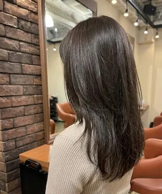 ミディアム flencia 丸 和博｜カットのヘアスタイル