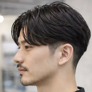 パーマ メンズ メンズ清潔感のプロ 💈メンズパーマ藤田のヘアスタイル