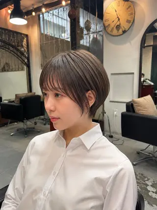 ショート カラー hidetora /レディースショートのヘアスタイル