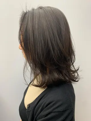 ミディアム カラー 髪を綺麗にする人 似合わせ DAITOのヘアスタイル