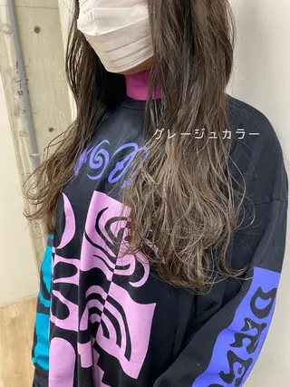 セミロング CASANE 大橋康智のヘアスタイル