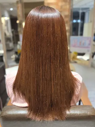 セミロング 木 村のヘアスタイル