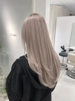 ロング カラー 似合わせスタイル 表参道🌿ちえのヘアスタイル