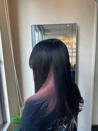 セミロング 高田 羊真のヘアスタイル