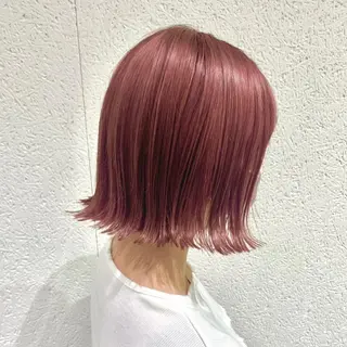 ミディアム カラー 💎髪質改善💎 西森千夏のヘアスタイル