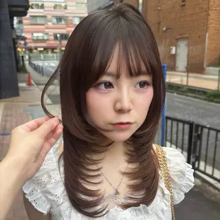 ロング 🇰🇷韓国ワンホン カラー🎀✨️AYUのヘアスタイル
