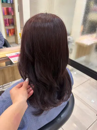 セミロング カラー 田野倉NEXT店 美髪ニストのヘアスタイル