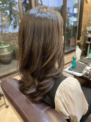 ミディアム シャローネ池袋 【れいな】のヘアスタイル
