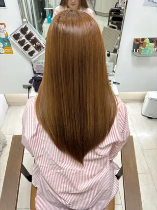 ロング 栗田 優月のヘアスタイル