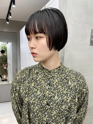 ショート カラー 華 /ショート/ボブのヘアスタイル
