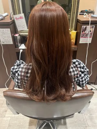 ロング カラー 🍀透明感ナチュラル カラー🍀じゅんのヘアスタイル