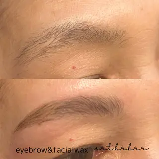 メンズ アイブロウ HBL眉毛&フェイス WAX専門ハルヒラリの眉毛・アイブロウイメージ