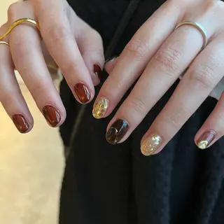 ネイル anuw hinaのネイルデザイン