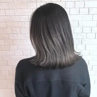 ミディアム 酒井 敬之のヘアスタイル