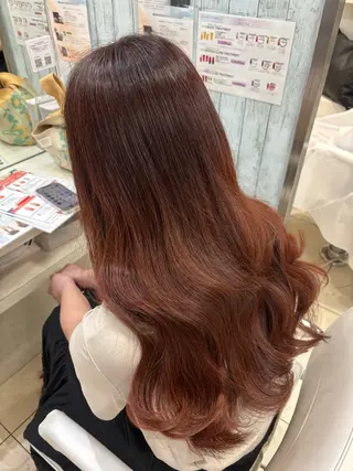 ロング 🌸暖色髪質改善 MEI🌸のヘアスタイル