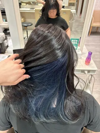 ロング カラー Ash本八幡 🩵ྀི菊地のヘアスタイル