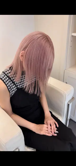 ミディアム カラー サイトウ ダイチのヘアスタイル